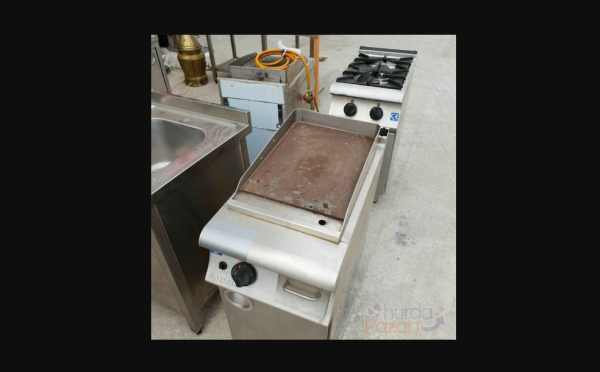 İKİNCİ EL IZGARA PLEYT DOLAPLI 40X90 CSA 900 Edge Seri Düz Pleyt Izgara Dolaplı Elektrikli - Görsel 2
